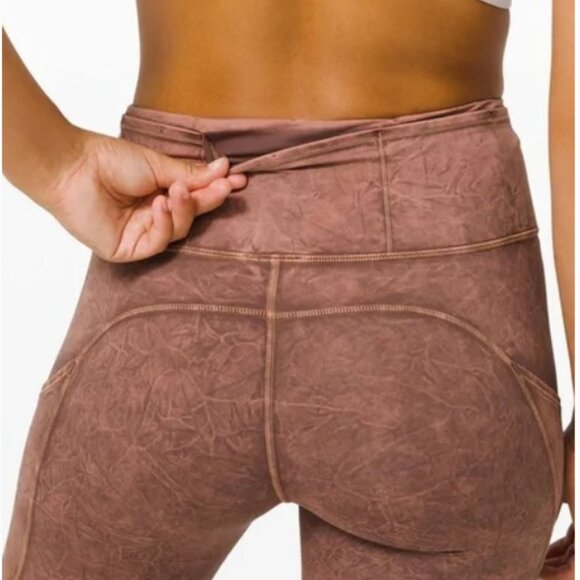 Lululemon Fast and Free Tight II 25" Ice Dye - Picture 3 of 8
